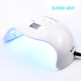 72W SUN5 Pro UV Lamp LED Nail Lamp Nail Dryer For All Gels Polish Sun Light Infrared Sensing 10/30/60s Timer Smart For Manicure - SIMO CHINA