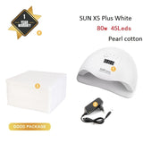 SUN X 5 Plus LED Lamp Nail Dryer LED 18/36/45 LEDs UV Ice Lamp Dryer For Drying Gel Nail Polish Auto Sensor Timer Manicure Tools - SIMO CHINA