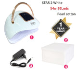 SUN X 5 Plus LED Lamp Nail Dryer LED 18/36/45 LEDs UV Ice Lamp Dryer For Drying Gel Nail Polish Auto Sensor Timer Manicure Tools - SIMO CHINA